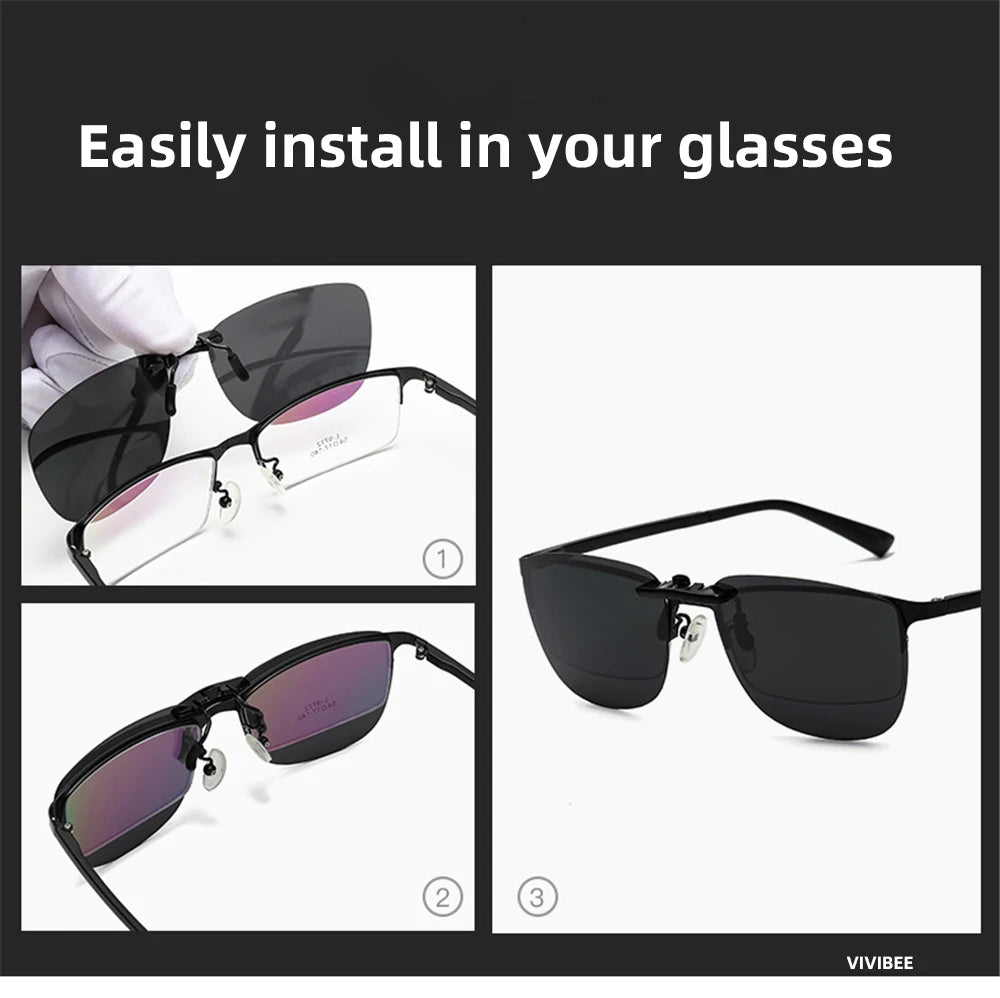 Clip-On Sunglasses polarized UV400 | Stornfield