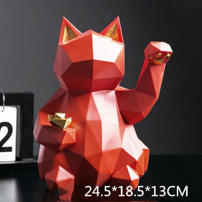 Stornfield | Nordic Style Geometric Lucky Cat