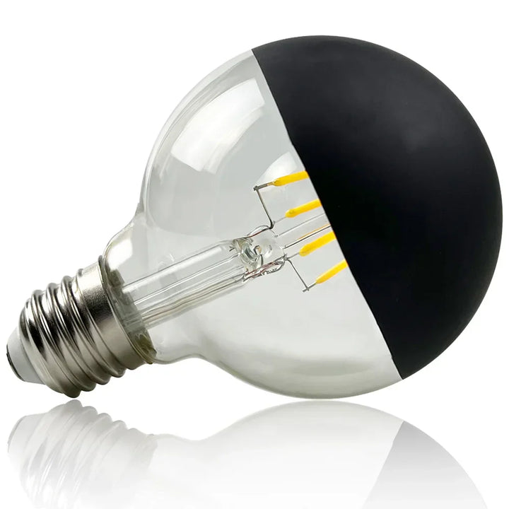 Vintage LED Bulb – Retro Table Lamp with Wooden Base | Stornfield