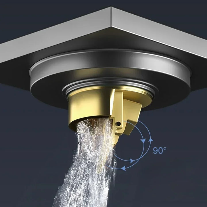 AquaShield Square Stainless Steel Floor Drain Stornfield