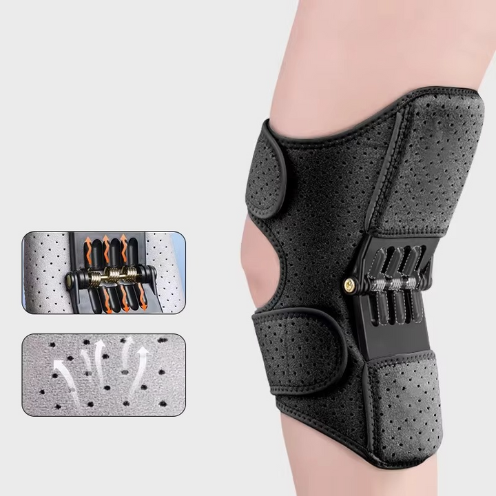 Stornfield | Adjustable Knee Support Brace with Power Rebound Springs for Joint Relief and Stability