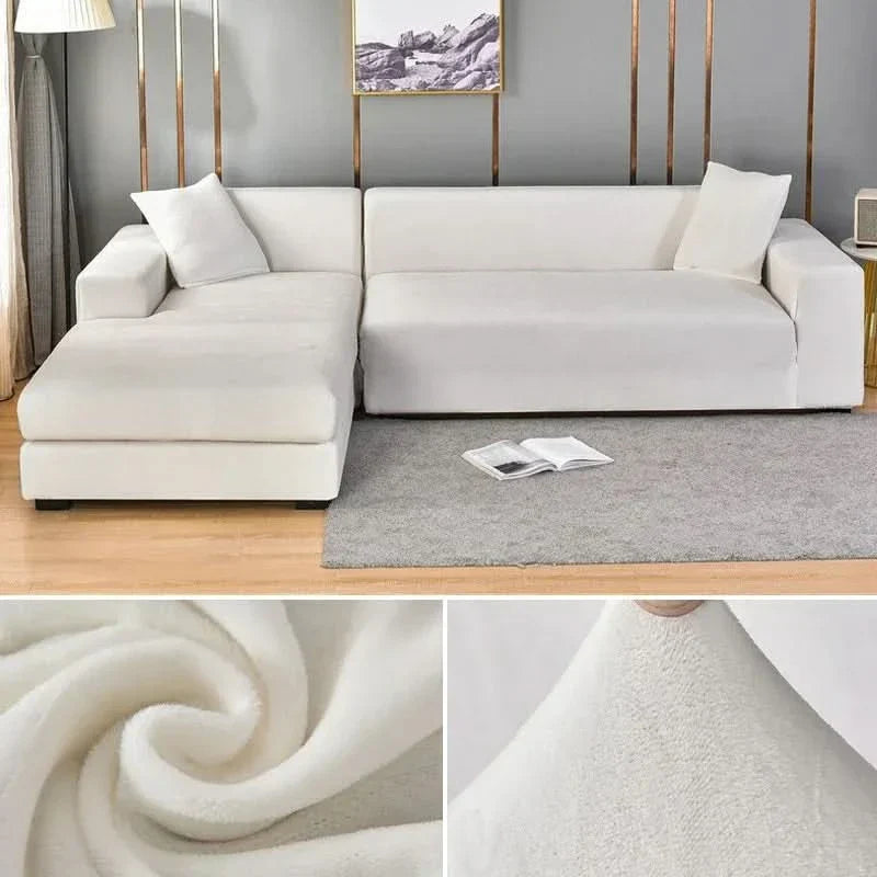 Stornfield | PlushFit - High-Quality Sofa Covers Made of Stretch Velvet