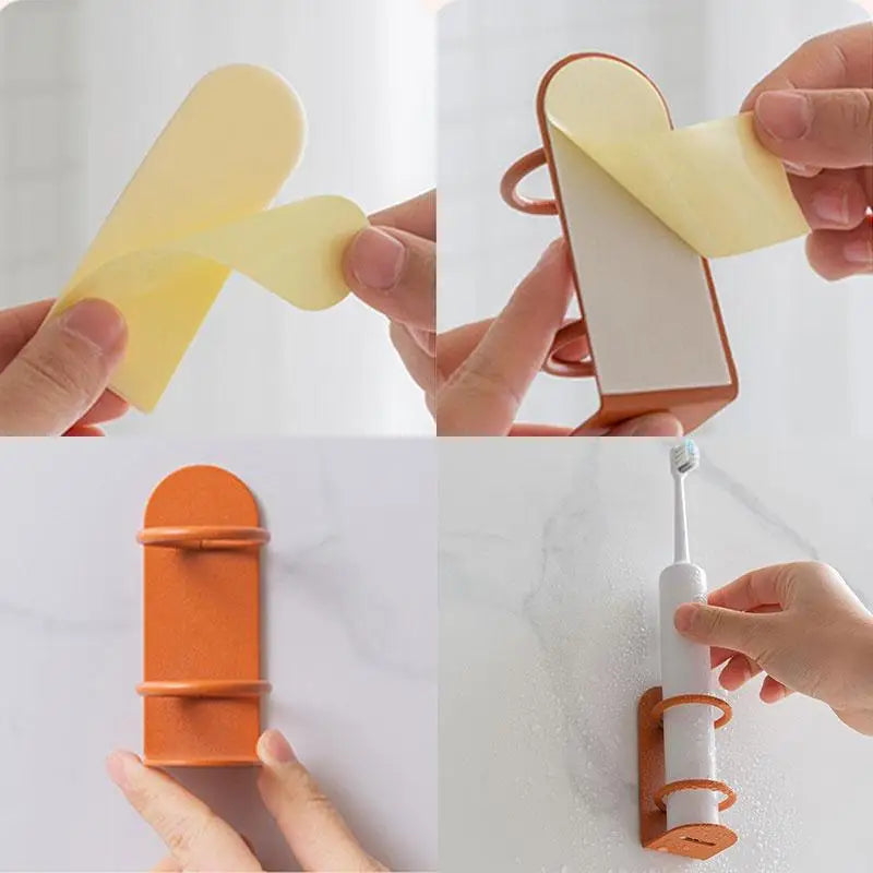 IRONFIX Toothbrush holder for wall mounting without drilling Stornfield