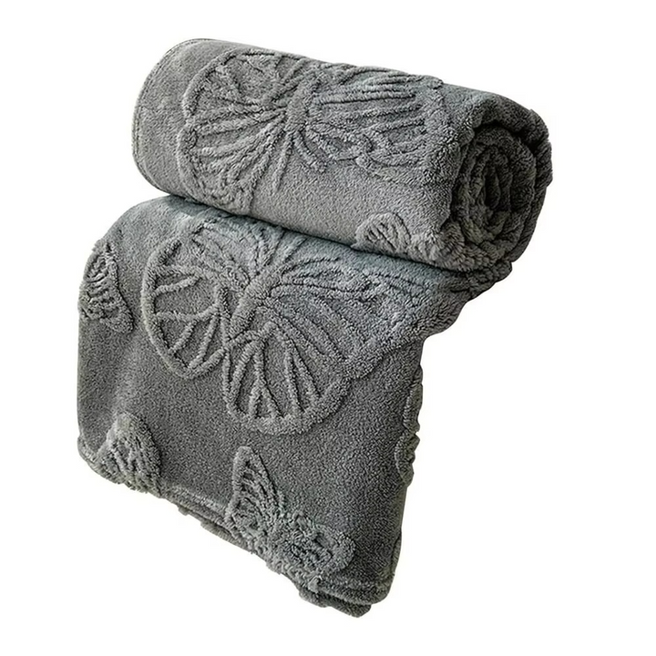 Double Sided Cooling Blanket with Breathable Cold Effect and 3D Butterfly Jacquard Design | Stornfield
