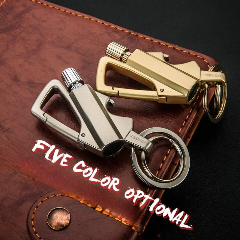 Stornfield | FlareKey – Multifunction Keychain Lighter | Windproof Kerosene Lighter for Outdoor & Everyday Use