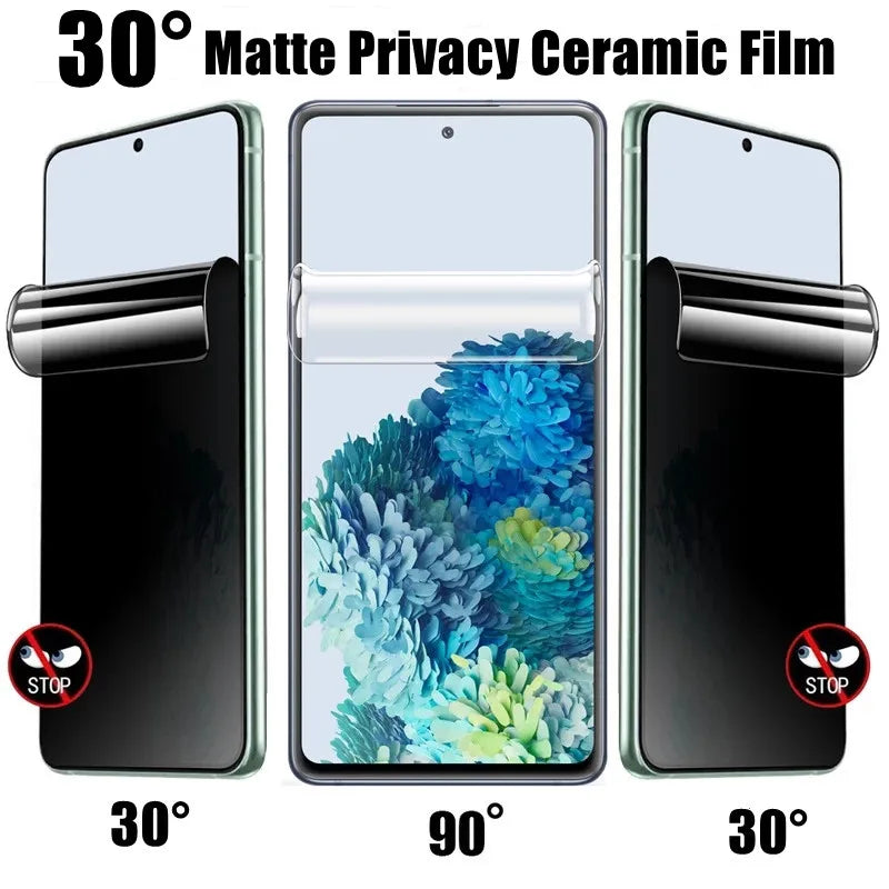 Stornfield | Matte Ceramic Privacy Screen Protectors for Samsung