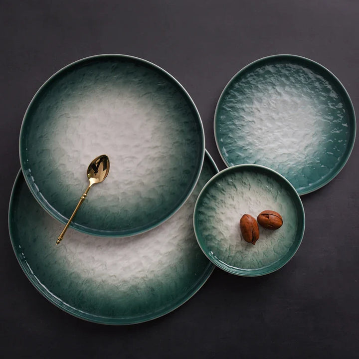 Emerald Gradient Plate Stornfield