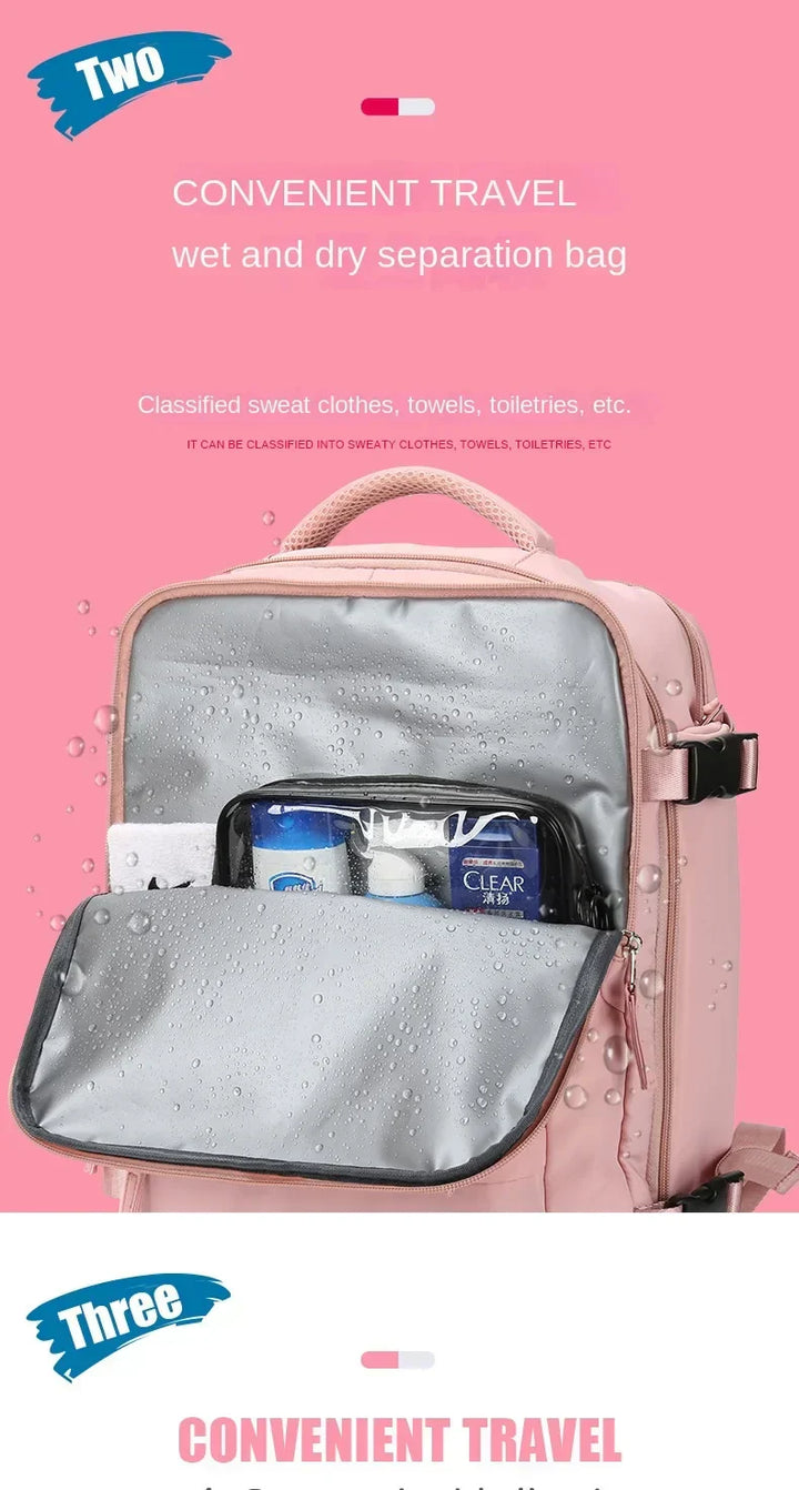 Stornfield | Travel Backpack with Shoe Compartment