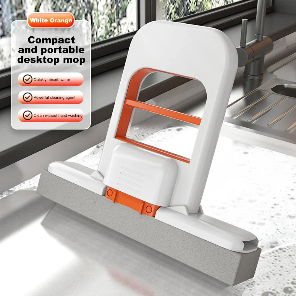 Scratch-Safe Compact Dual Texture Sponge Mop | Stornfield