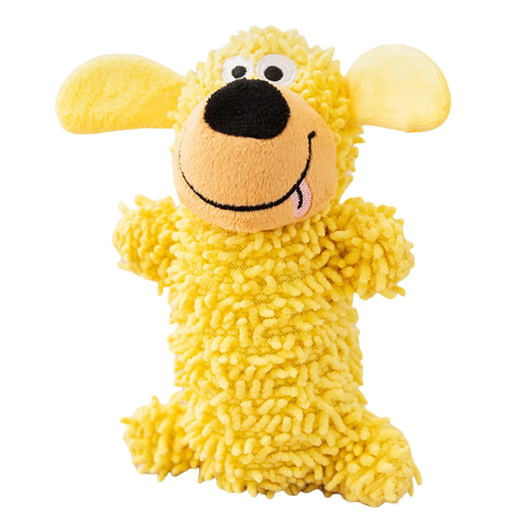 Stornfield plush dog toy with squeaker