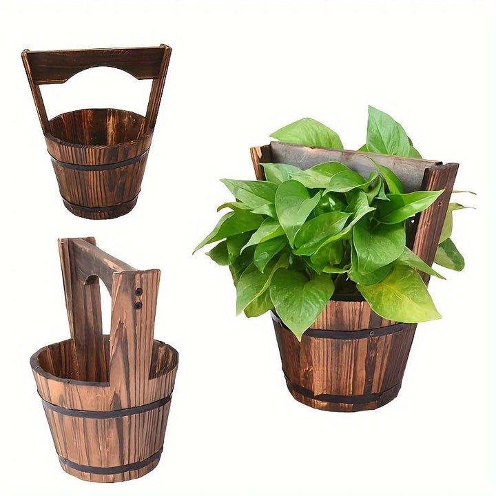 Classic Garden Pots with a Stornfield Wood Look