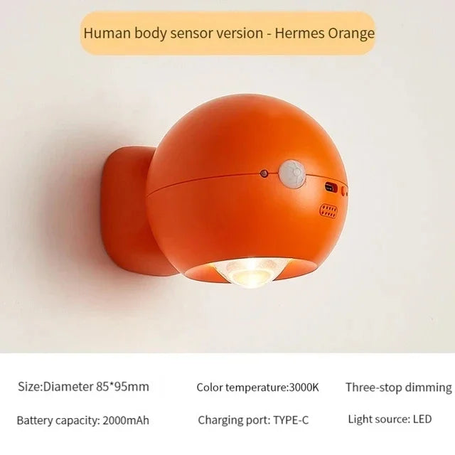 Rotating Mini Magnetic RechargeaStonrfielde Wall Lamp | Stonrfield