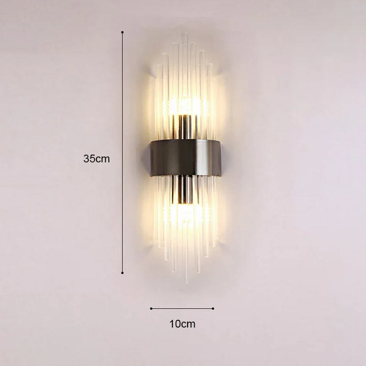 Stornfield | Elegant Gold LED Wall Sconce