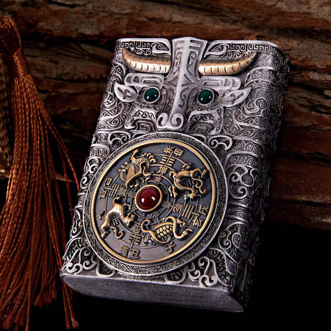 Heavy Armor Steel Spark Kerosene Lighter | Stornfield