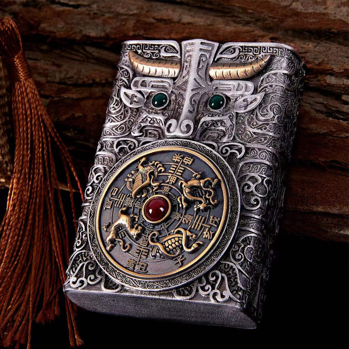 Heavy Armor Steel Spark Kerosene Lighter | Stornfield