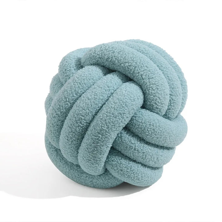 Stornfield | Cushion - Comfortable - Hand-knotted ball - Sheep's wool