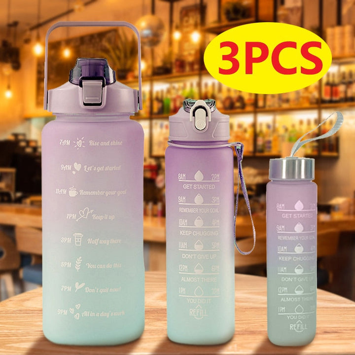 All Day Hydrate Time Marker Water Bottle | Stornfield