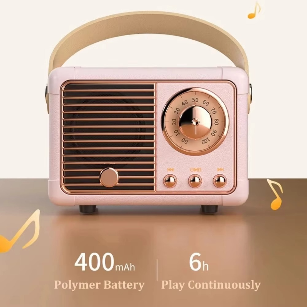 Stornfield | Vintage-Style Wireless Bluetooth Speaker with Subwoofer
