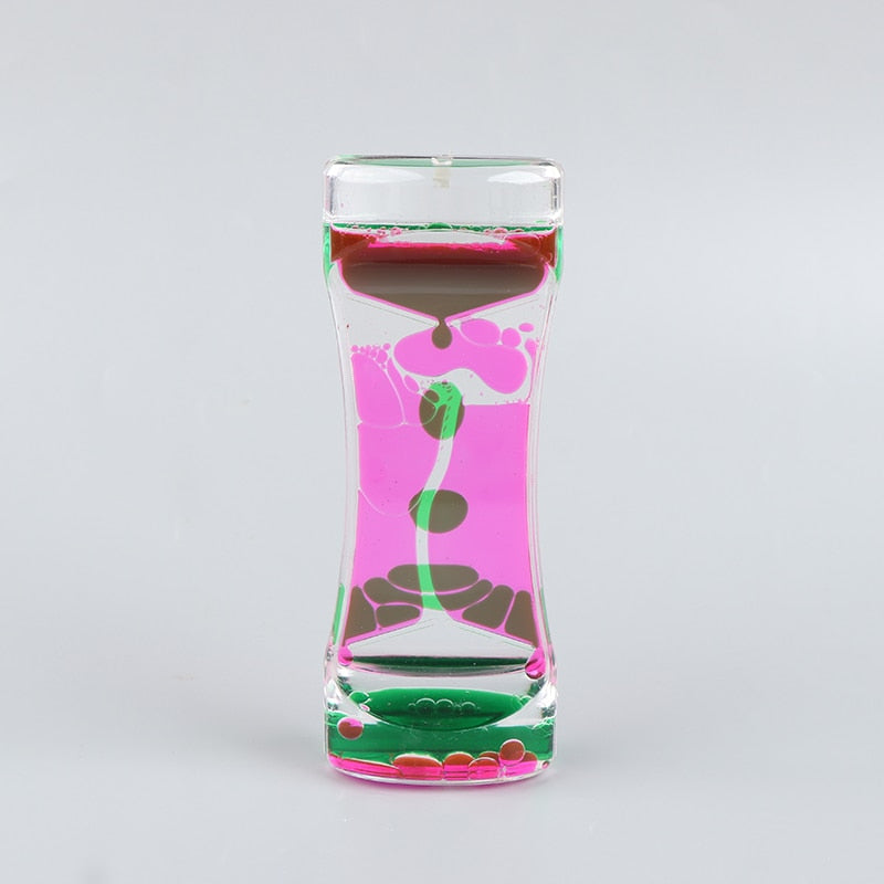 Sand Serenity Relaxing Liquid Motion Hourglass | Stornfield