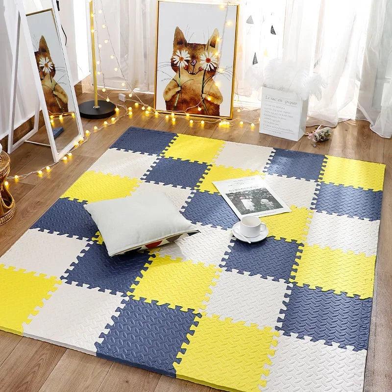SpeelZacht Baby Play Mat – 12-piece soft crawling mat for safe play and exploration | Stornfield