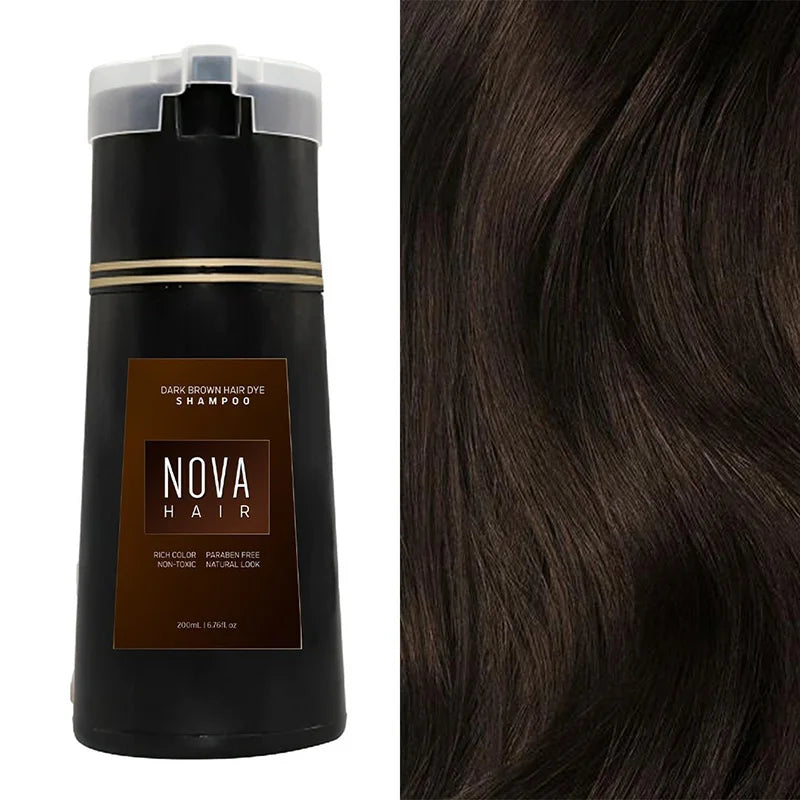 Stornfield | NovaHair Shampoo de Teinture Instantanée – Rafraîchissement rapide de la couleur pour vos cheveux