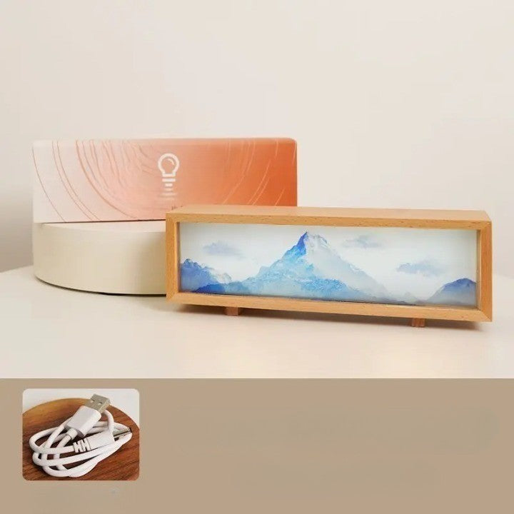 Dream Aura Interactive Desktop Artsy Canvas Lamp | Stonrfield