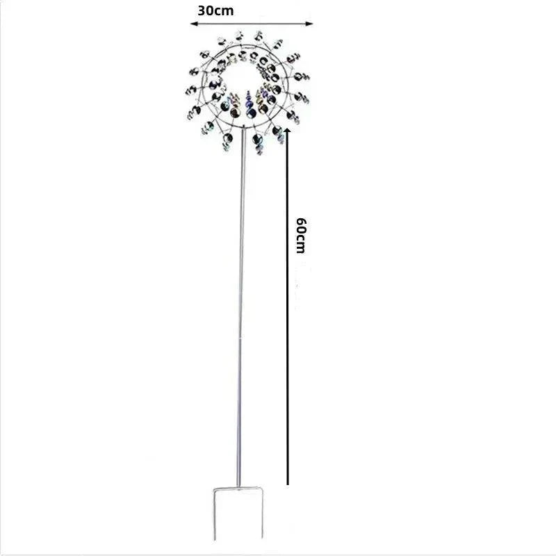 Stornfield | Spinner Windmill | Unique Wind-Powered Metal Garden Decoration
