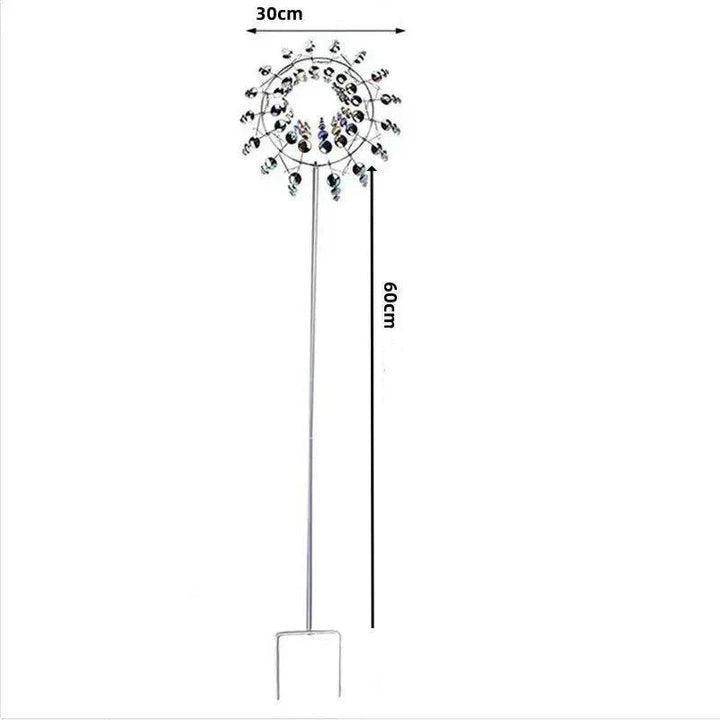 Stornfield | Spinner Windmill | Unique Wind-Powered Metal Garden Decoration