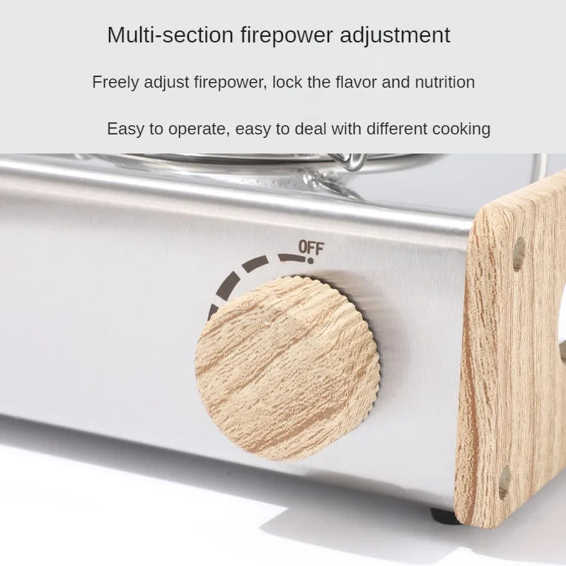 On-the-Go Cooking Stainless Steel Outdoor Camping Stove | Stornfield