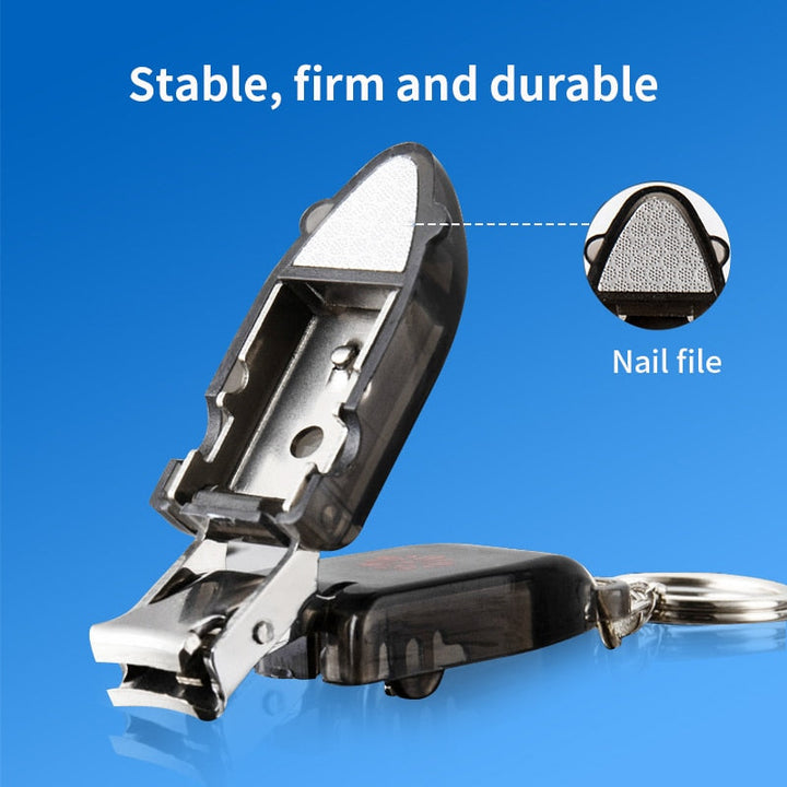 Stainless Steel Nail Clipper Keychain | Stornfield
