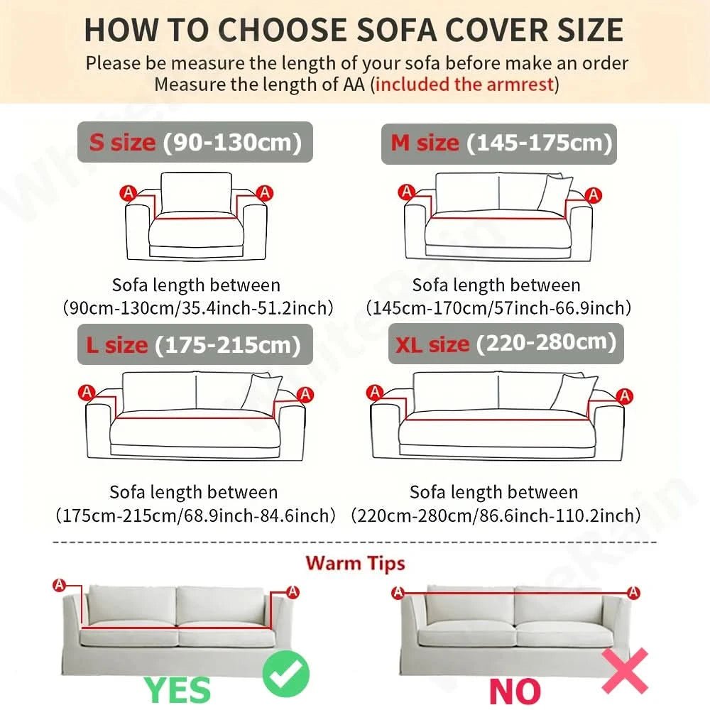 Sofa cover – Non-slip & machine washable | Stornfield