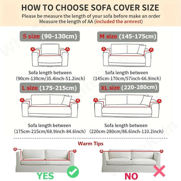 Sofa cover – Non-slip & machine washable | Stornfield