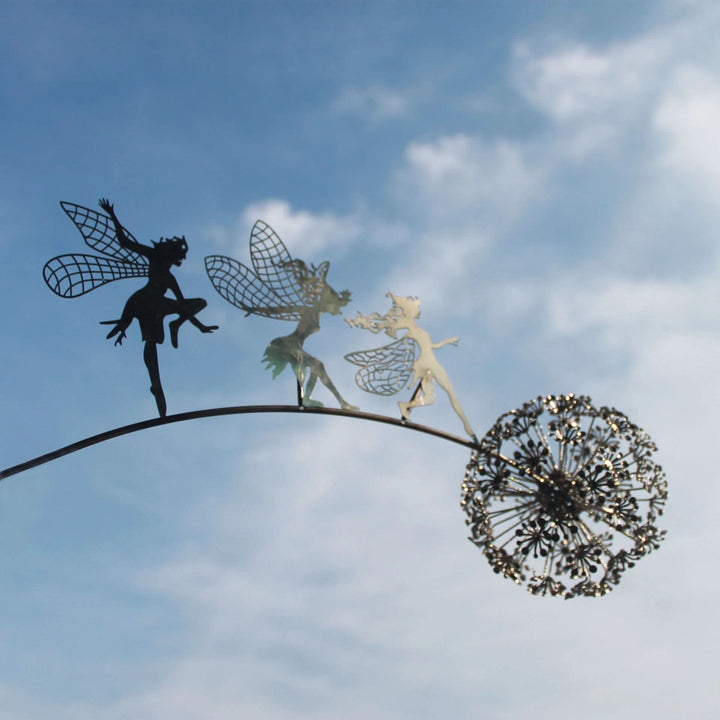 Stornfield | Metal Fairy Garden Sculpture Outdoor Lawn Decor