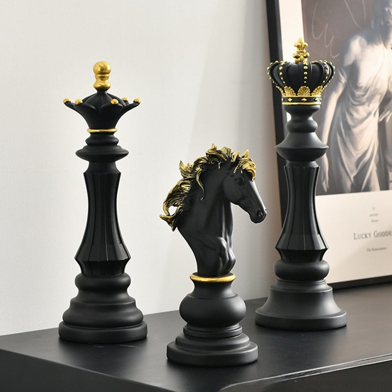 Stornfield | Chess Piece - GrandCheck - Home Décor - Handmade Elegance