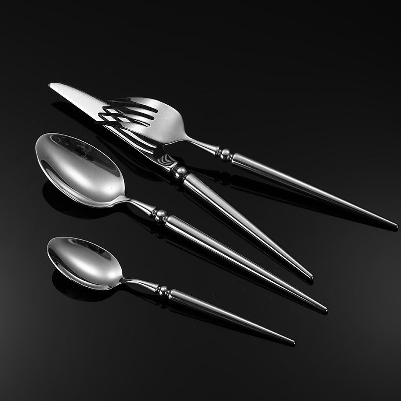 Vivian Silver Cutlery Set – Elegant Design | Stornfield