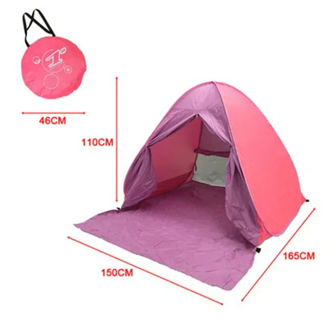 Automatic Pop-Up Ultralight Full Shade Beach Tent | Stornfield