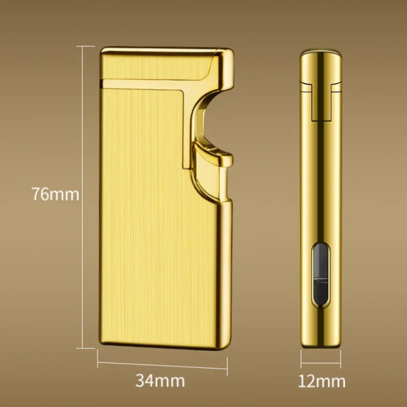 Metal Double Fire Jet Butane Lighter | Stornfield