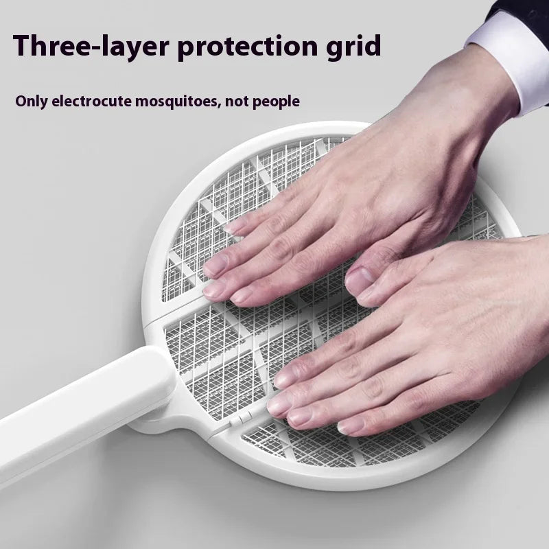 Foldable Automatic Lamp Mosquito Zapper Racket | Stornfield