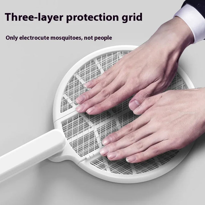 Foldable Automatic Lamp Mosquito Zapper Racket | Stornfield