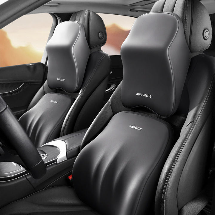 Stornfield | Car Seat Support | Orthopedic Neck & Back Support for Driving