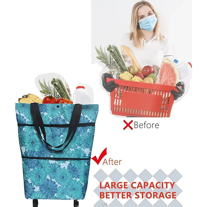 Stornfield | Foldable Shopping Trolley Bag