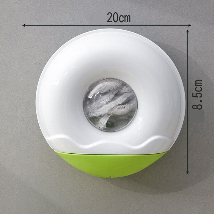 Self-Adhesive Plastic Bag Storage Dispenser | Stonrfield