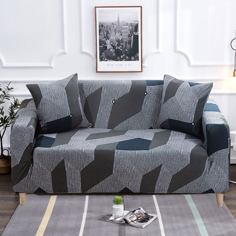 Modern Non-slip Colorful Elastic Sofa Cover | Stornfield