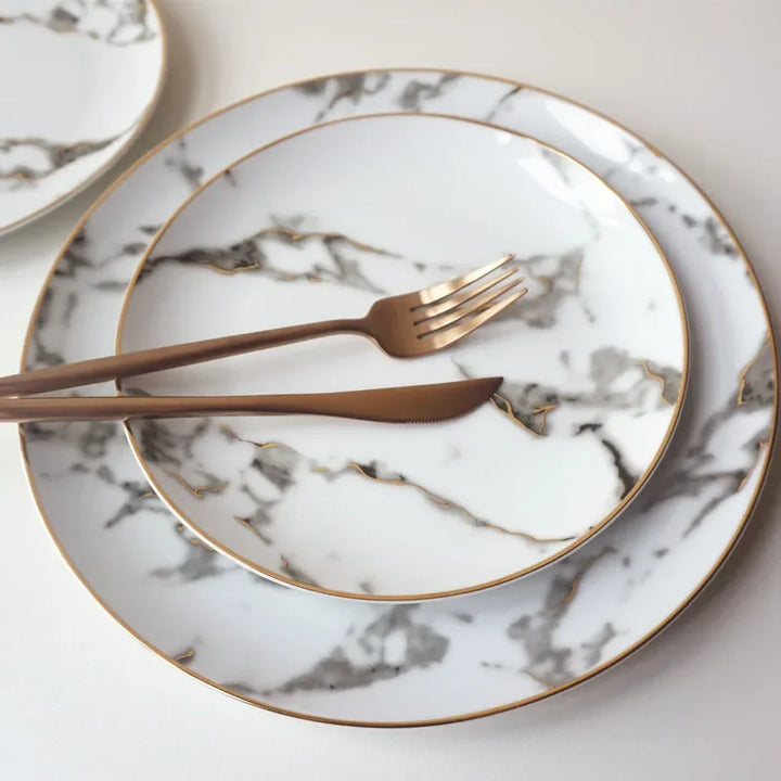 Marble Plate 2-Piece Set Stornfield