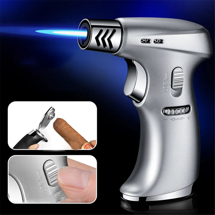 Portable Butane Torch Jet Flame Windproof Lighter | Stornfield