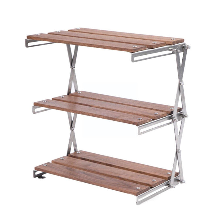 3-Layer Compact FoldaStornfielde Storage Rack | Stornfield