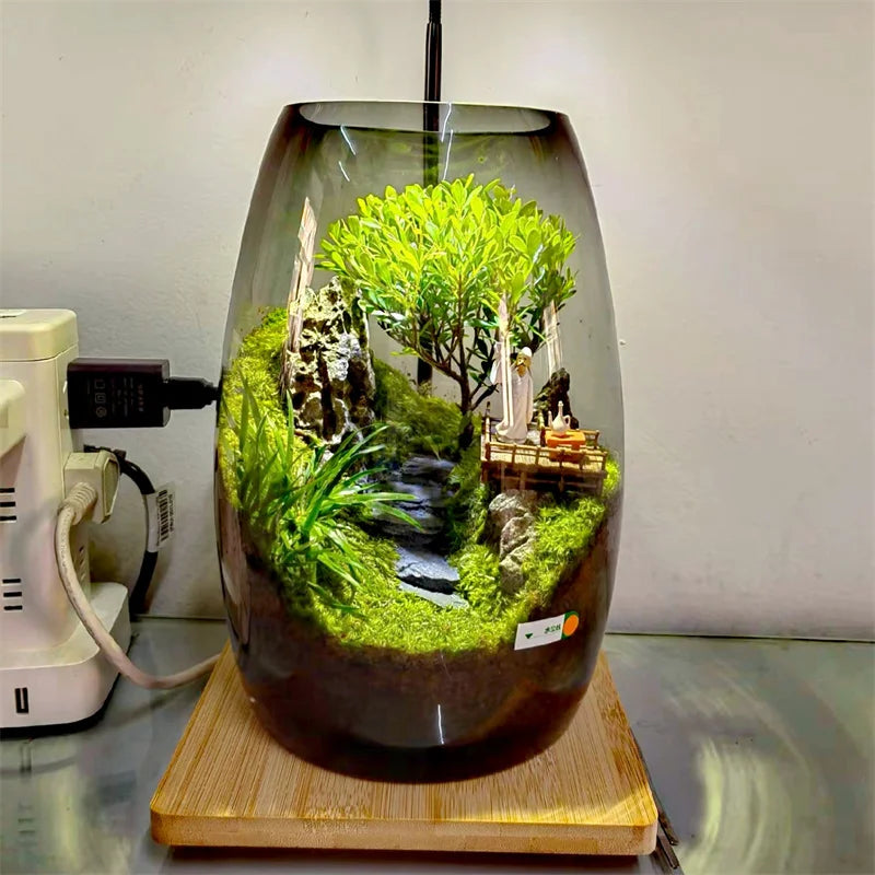 Modern Micro Scene Landscape Glass Vase | Stornfield