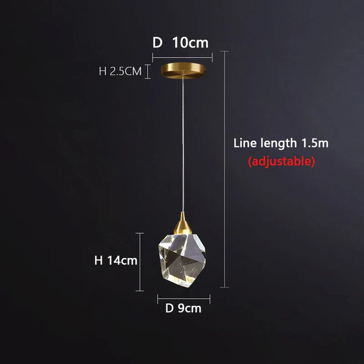 Stornfield | Elegant Crystal Pendant Lights