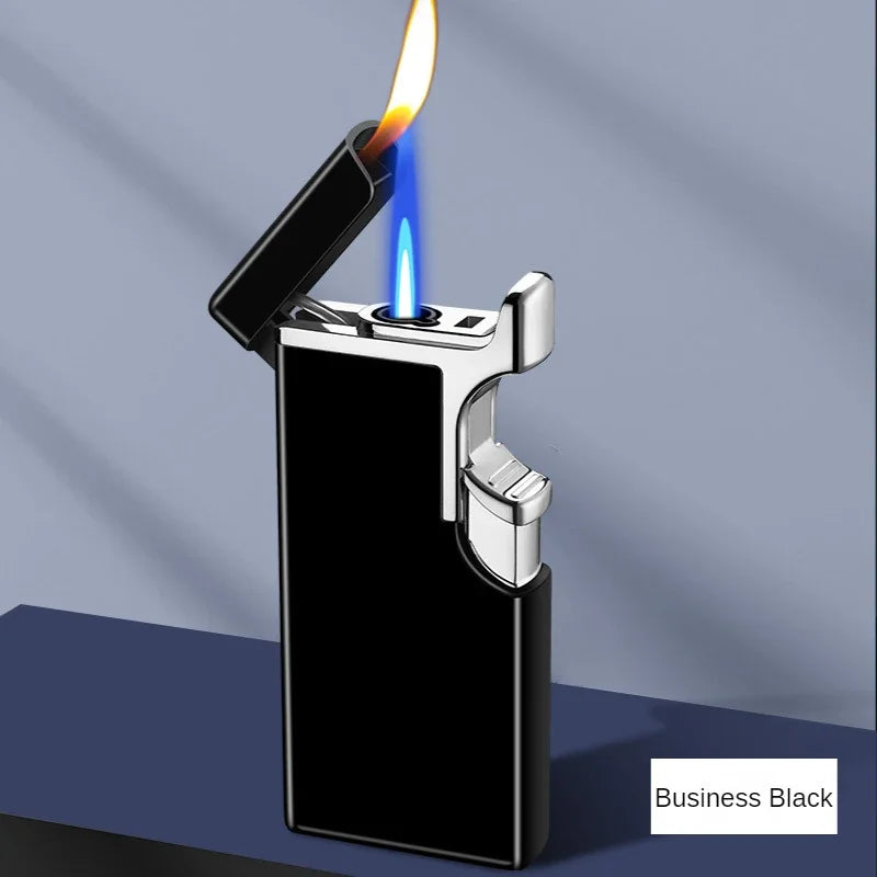Metal Double Fire Jet Butane Lighter | Stornfield