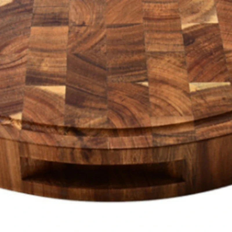 Stornfield | ButcherGrain | Thick Round Acacia Butcher Block